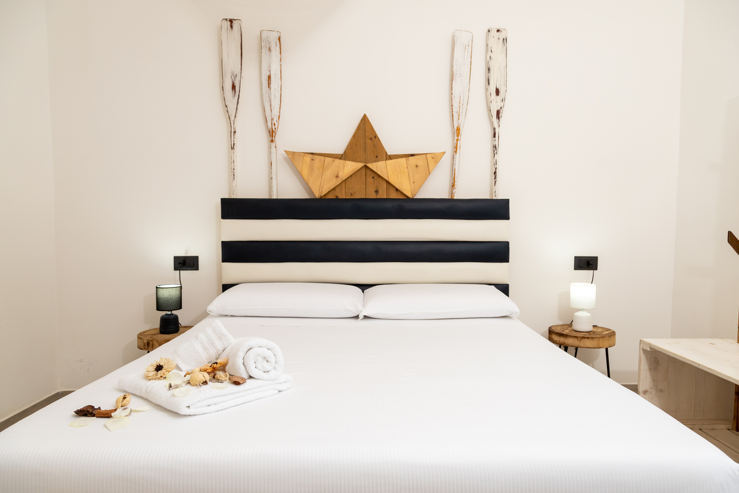 letto camera gea e arredamento
